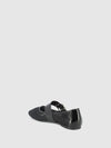 Sapatos com Fivela em Preto